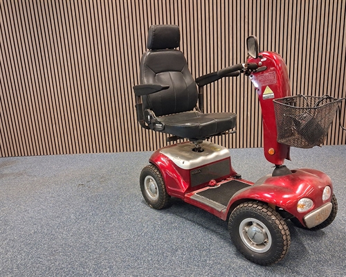 Shoprider Home 4 rød
